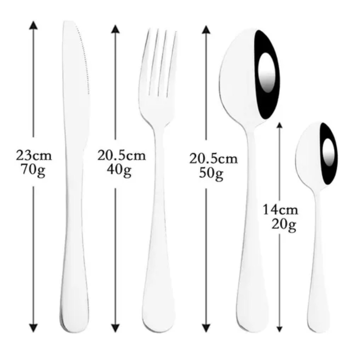 Miniatura 4 de Juego De Cubiertos X 24Pcs